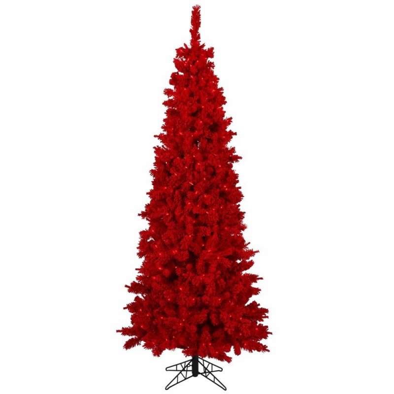 Ель Teddy Red flocked