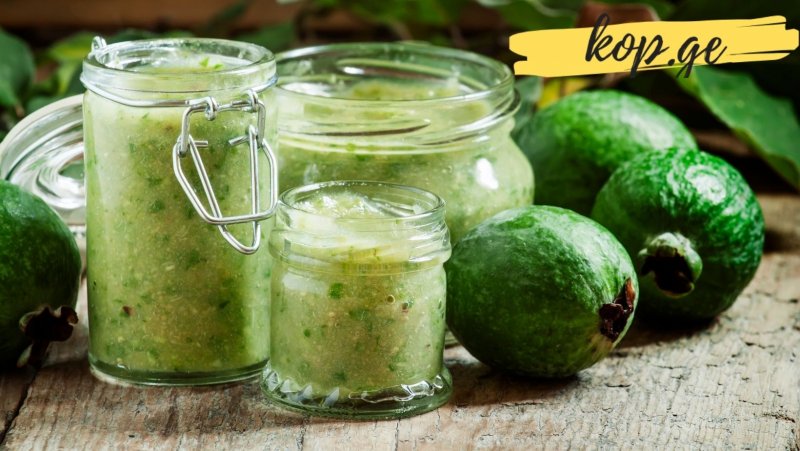 Живое варенье из фейхоа