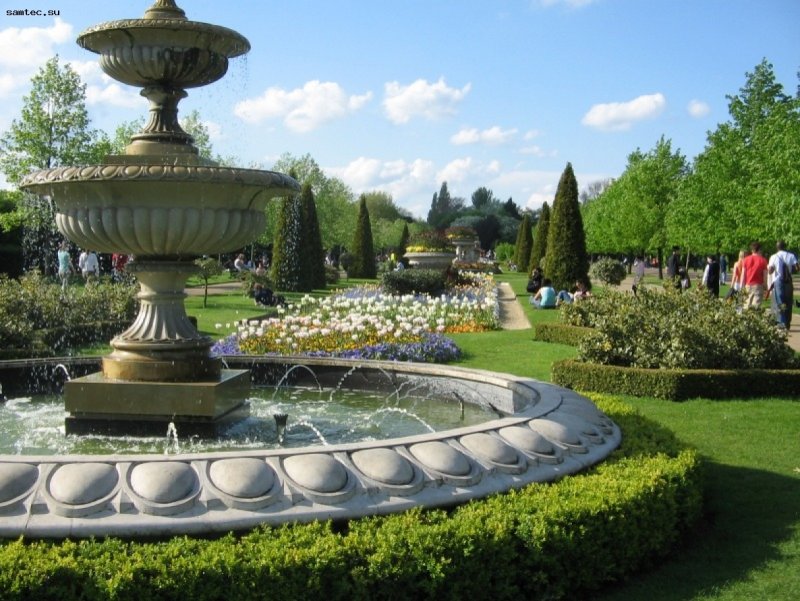 Сад роз королевы Мэри, Риджент парк