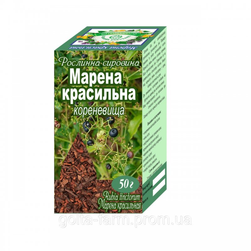 Марена красильная цвет
