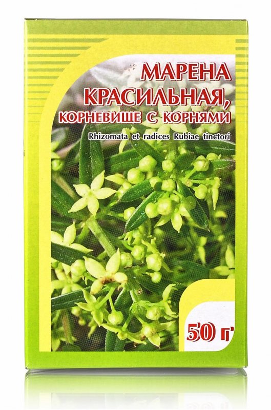 Марены красильной (rubia tinctorum)