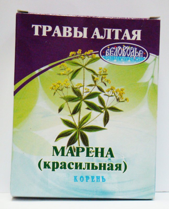 Манжишта - Марена красильная.