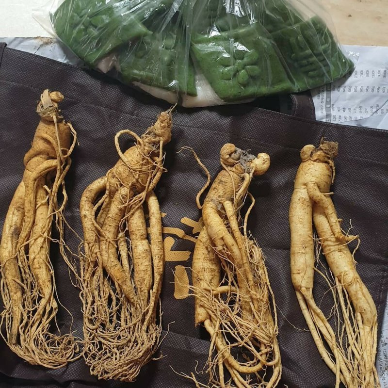 Цветы корня Жень Шень