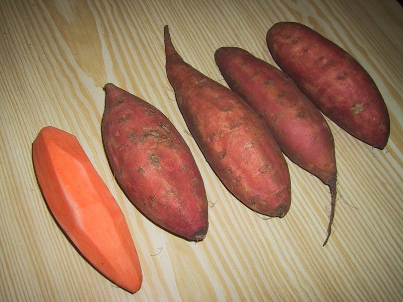 Кассава, батат, ямс