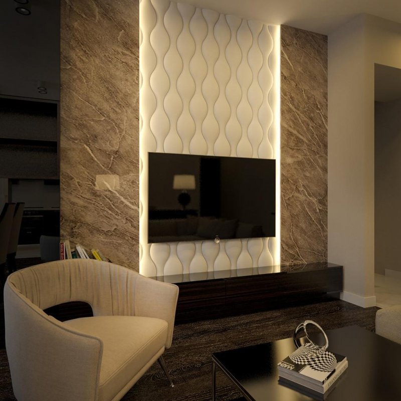 3d гипсовые панели deco line Modern m-48