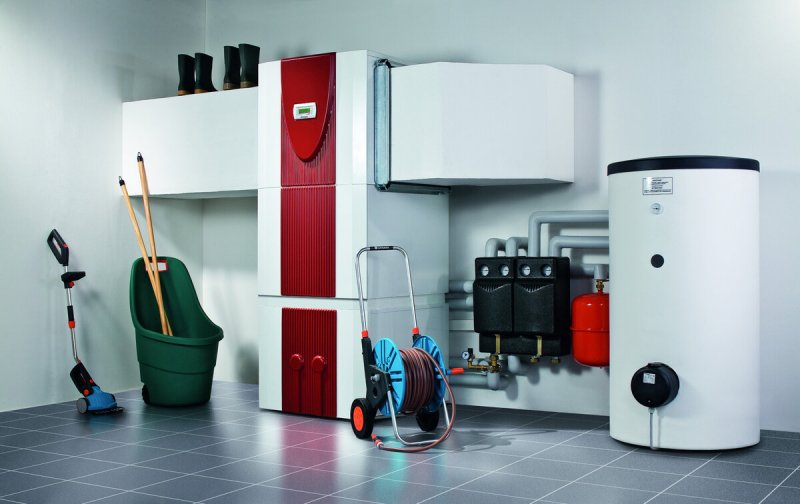 Vaillant котельная тепловой насос