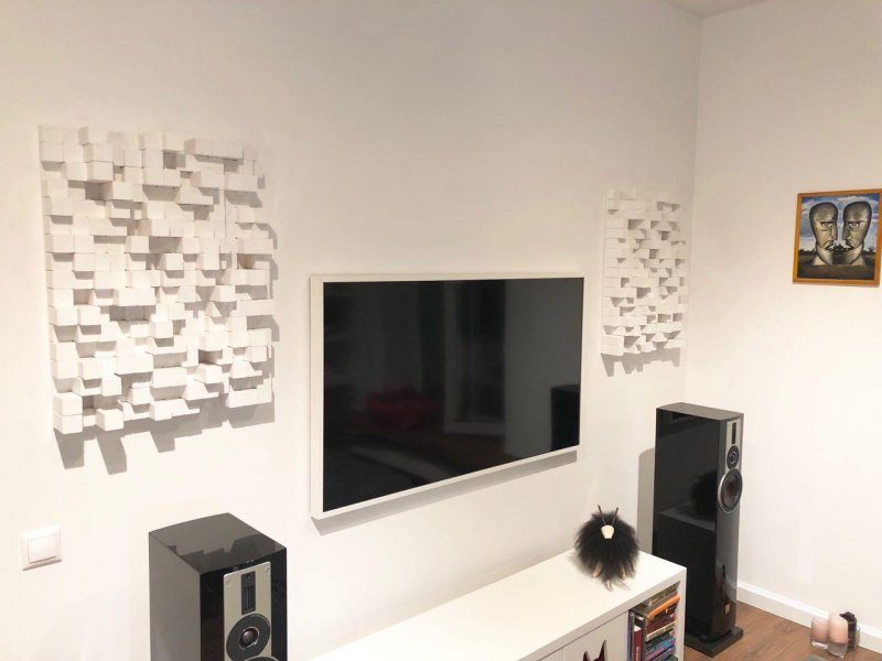 Акустические панели Rockfon Opal Multiflex Baffle