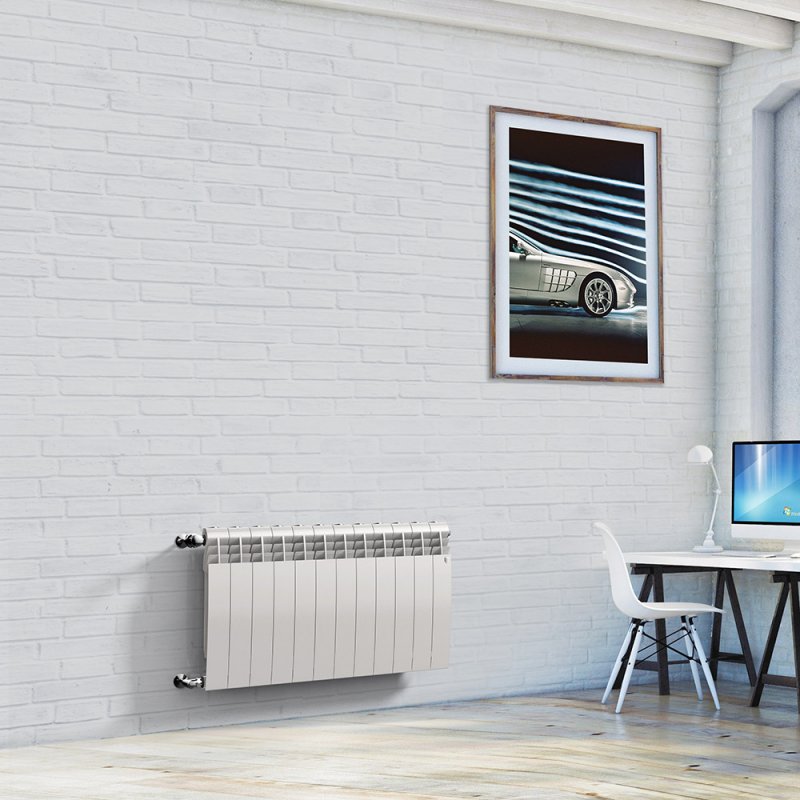 Радиатор биметаллический Royal Thermo BILINER Silver Satin 500
