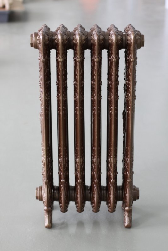 Чугунный радиатор Exemet Fidelia 800-14 секций антик серебро