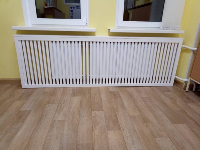 Декор труб отопления