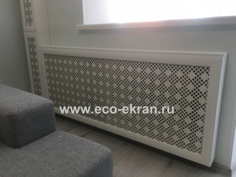 Декор трубы в комнате