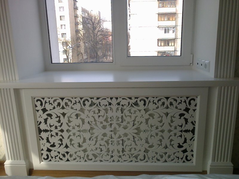 Экран для радиатора 1100 700