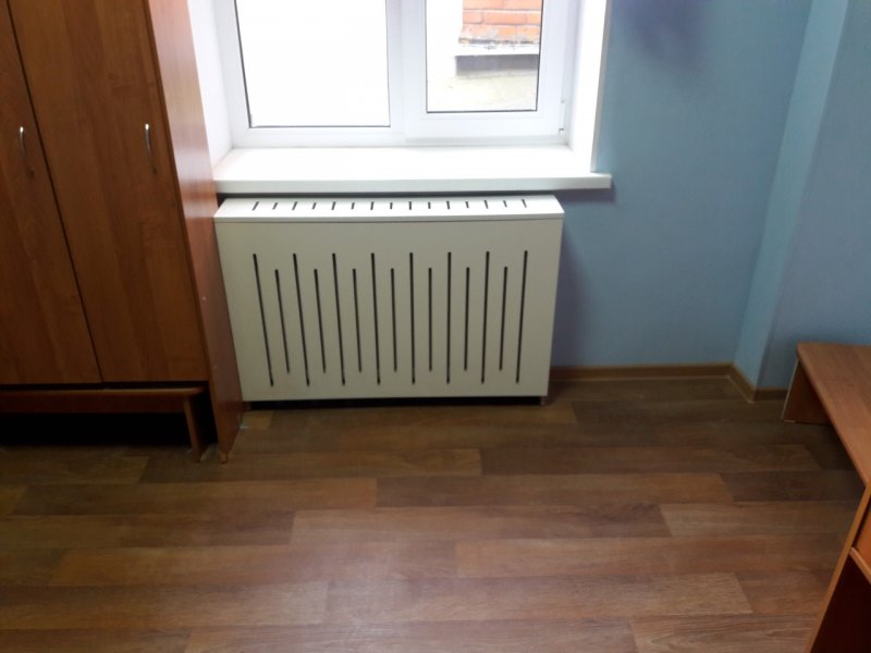 Экран для радиатора Дамаско 90х60 см, цвет венге
