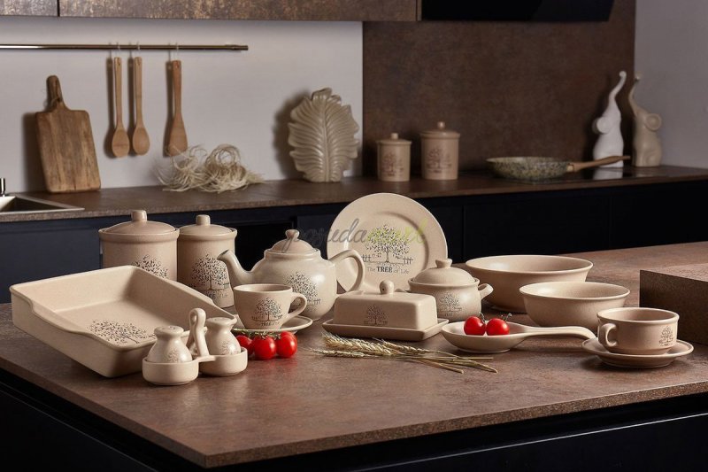 Посуда дерево жизни Terracotta