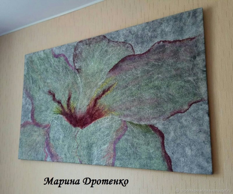 Панно войлок