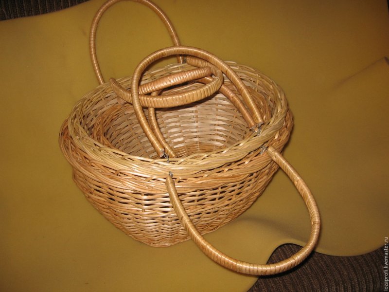 Корзинки плетеные из лозы