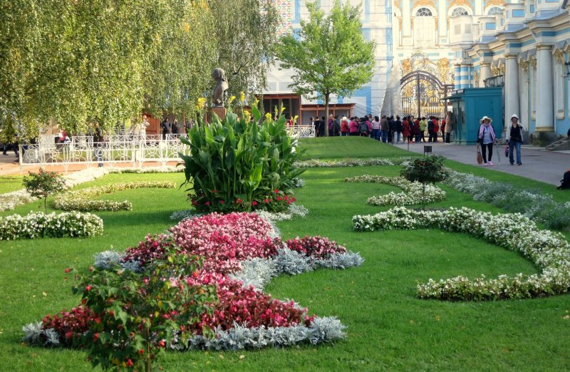 Царское село цветники