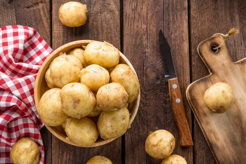 Сырая картошка