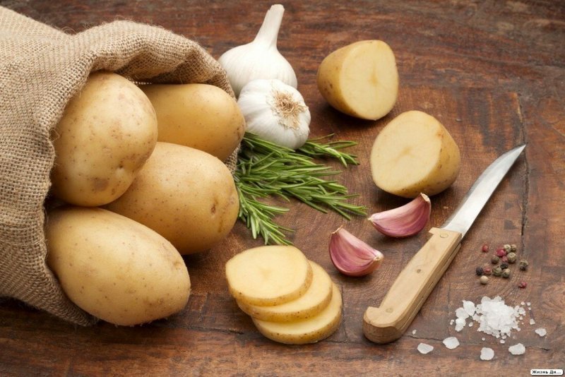 Сырая картошка