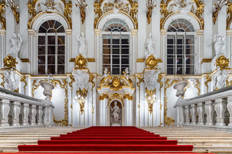 Иорданская лестница в Эрмитаже