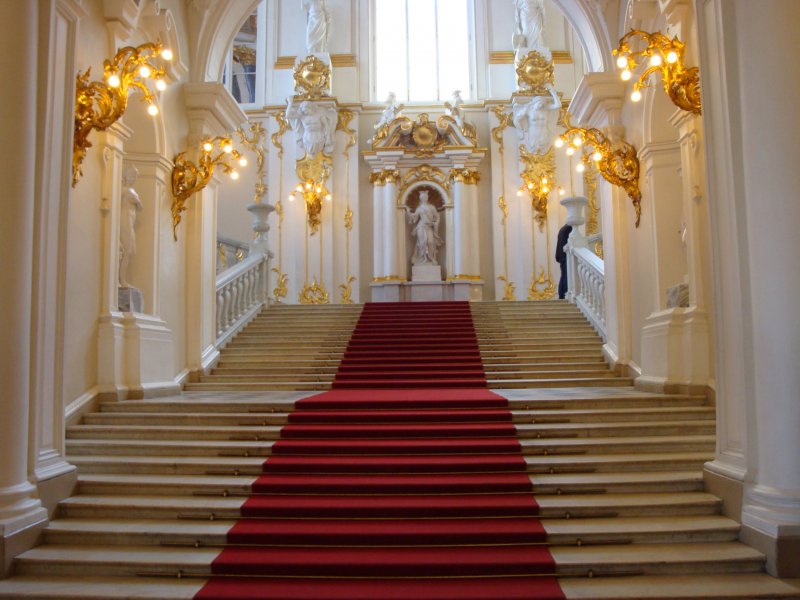 Парадная лестница Эрмитажа