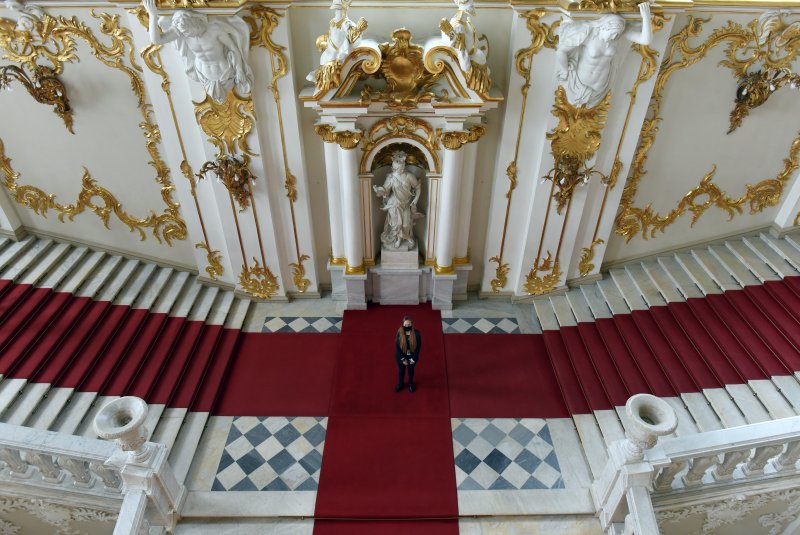 Иорданская лестница Эрмитажа в Санкт-Петербурге