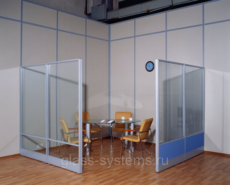 Интерьерные перегородки Алютех 111