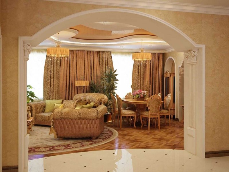 Красивые арки межкомнатные