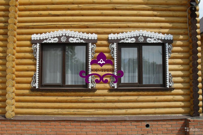 Сказочные наличники на окна