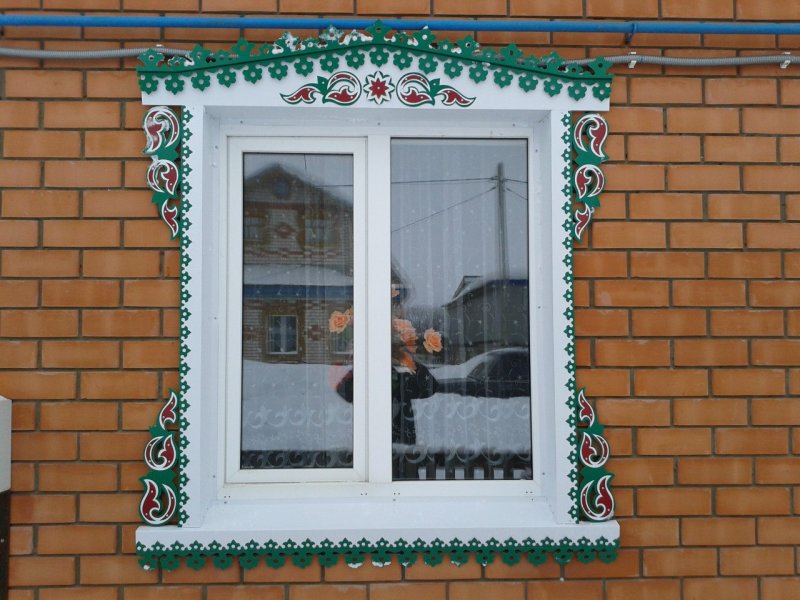 Оконные наличники из металла