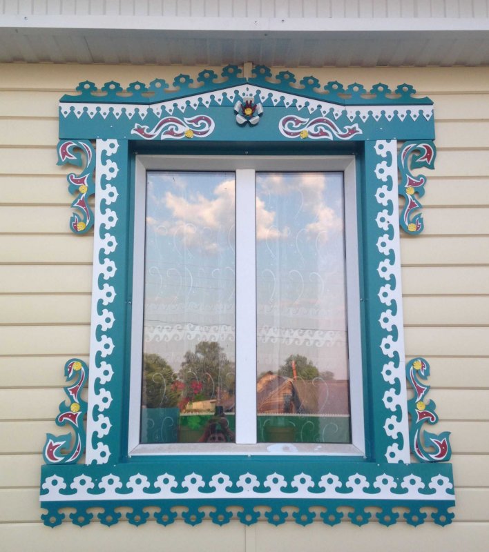 Декоративные наличники на окна