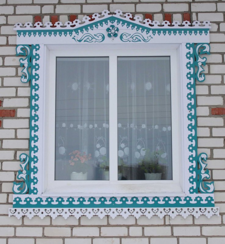 Оконные наличники из металла