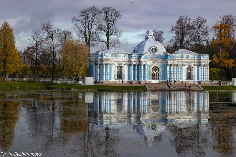 Царское село (г. Пушкин). Александровский и Екатерининский парки: