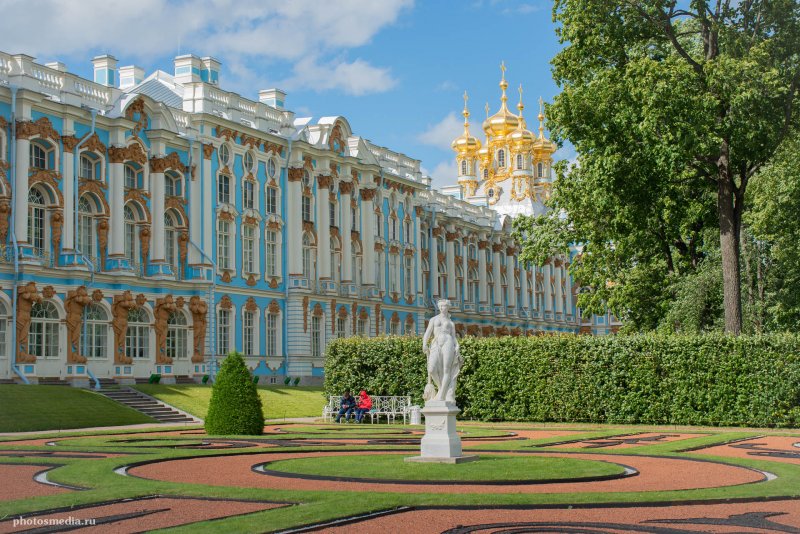 Екатерининский парк мраморный мост