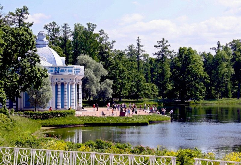 Царское село (г. Пушкин). Александровский и Екатерининский парки: