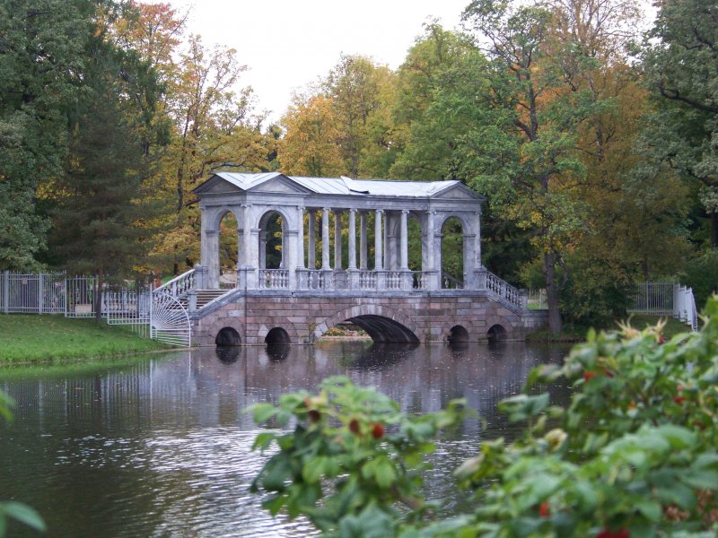 Екатерининский парк Царское село осенью