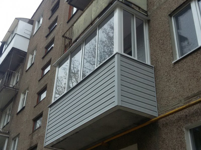Балкон снаружи