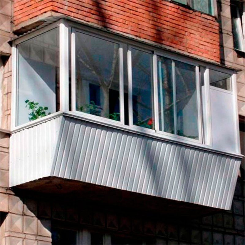 Балкон с выносом