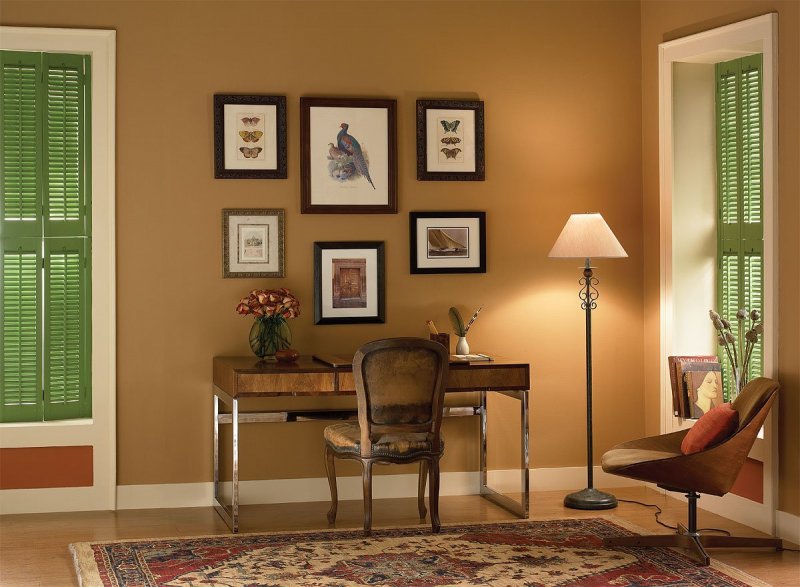Benjamin Moore краска Mustard