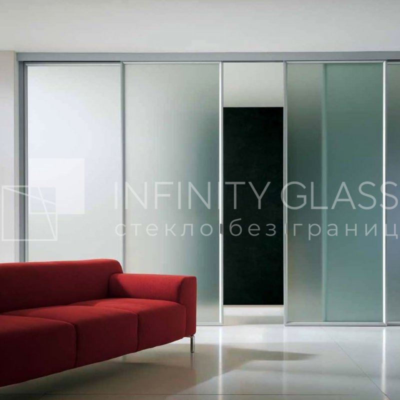 Стеклянные раздвижные перегородки / Glass Sliding Partition Walls