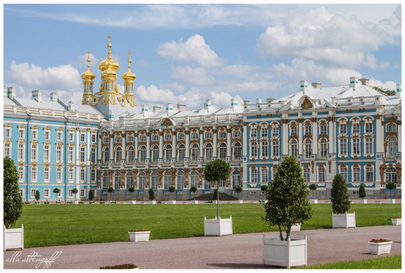 Екатерининский дворец (Царское село) в Пушкине