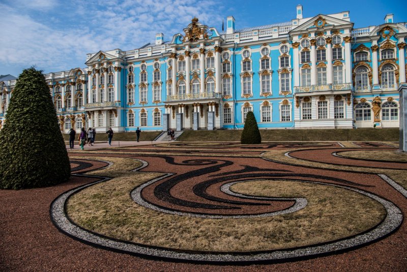 Царское село Санкт-Петербург Екатерининский дворец