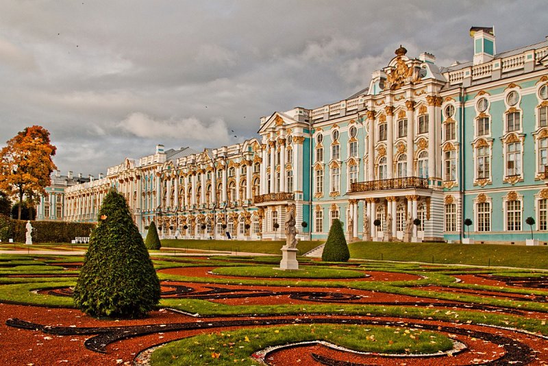 Царское село Санкт-Петербург Екатерининский дворец