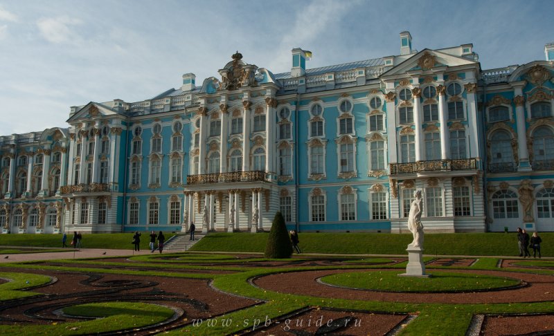 Екатерининский дворец в Царском селе