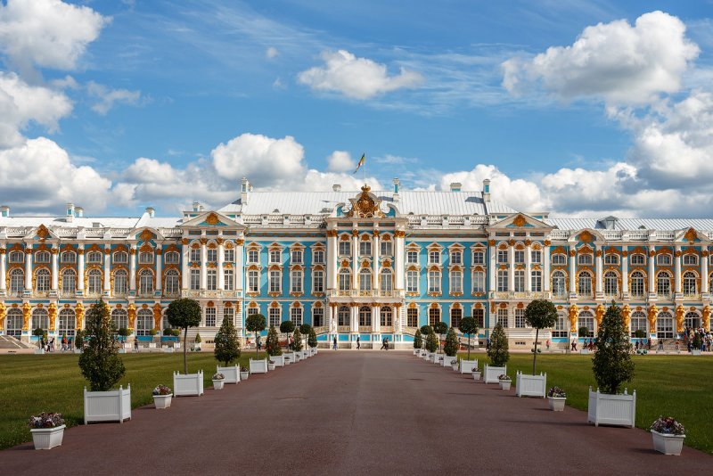 Царское село Санкт-Петербург Екатерининский дворец