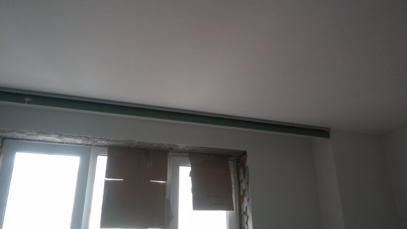Карниз из ГКЛ для штор