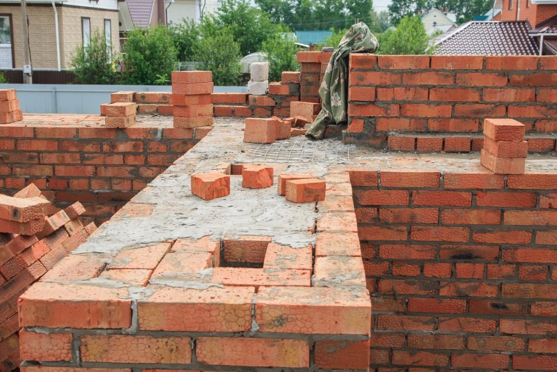 Кладка из полнотелого кирпича