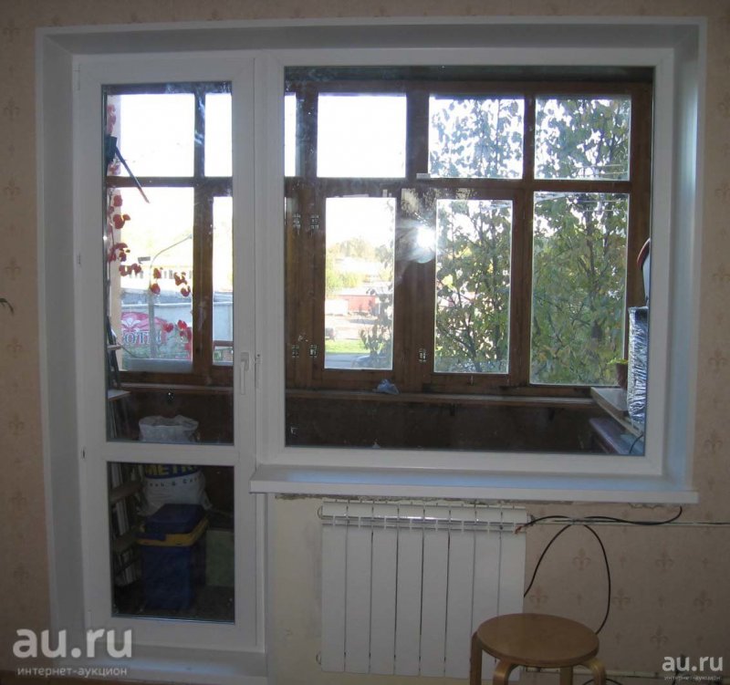 Дверь балконная ПВХ 68x210 см