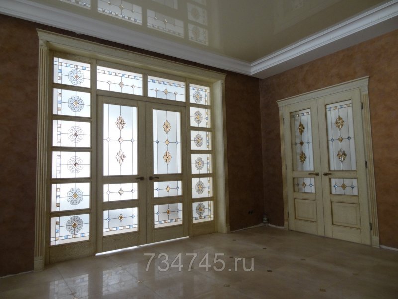 Витражные вставки