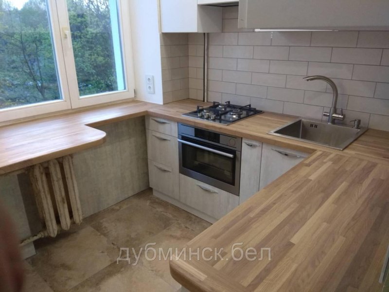 Столешница под дерево для кухни